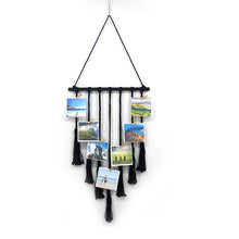 Atilady Bohemian hand woven cotton rope tapestry
