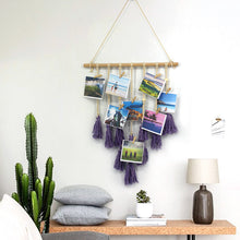 Atilady Bohemian hand woven cotton rope tapestry