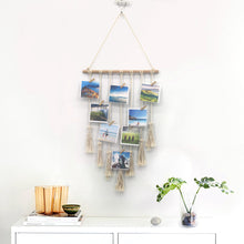 Atilady Bohemian hand woven cotton rope tapestry