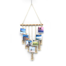 Atilady Bohemian hand woven cotton rope tapestry