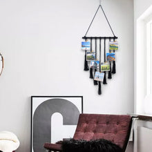 Atilady Bohemian hand woven cotton rope tapestry