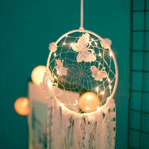 Vintage Butterfly Dream Catcher for Home Living Room Decor