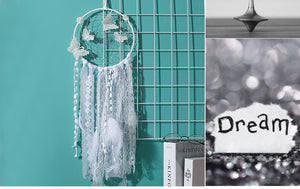 Vintage Butterfly Dream Catcher for Home Living Room Decor