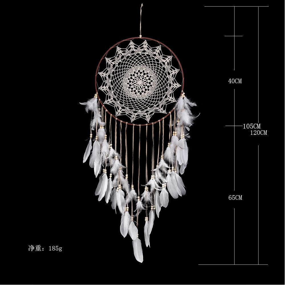 Atilady Hollow feather dream catcher