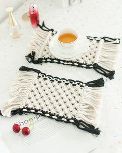 Artilady Handmade woven meal mat