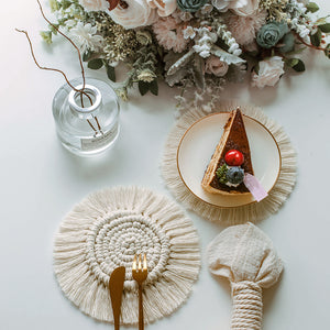 Artilady Macrame Cup Mat