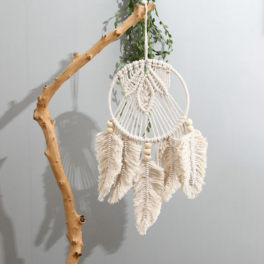 Artilady woven leaf home decoration