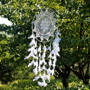 Artilady Hollow feather dream catcher