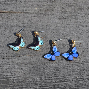 Artilady Women Girls Butterfly Earrings
