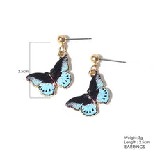 Artilady Women Girls Butterfly Earrings