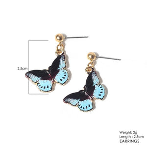 Artilady Women Girls Butterfly Earrings