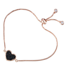 Artilady Zircon Heart Shape Bracelet