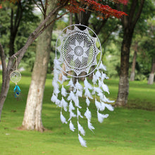Artilady Hollow feather dream catcher