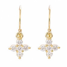 Artilady Women CZ Cross Earrings
