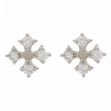 Artilady Women Cross Stud Earrings