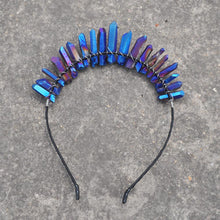Artilady Women Crystal Crown Headband