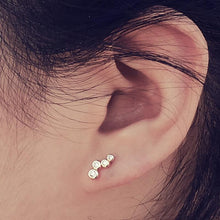 Artilady Women Crystal Stud Earrings