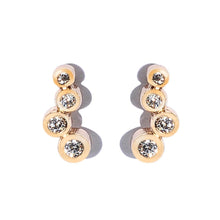 Artilady Women Crystal Stud Earrings