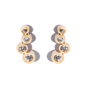Artilady Women Crystal Stud Earrings
