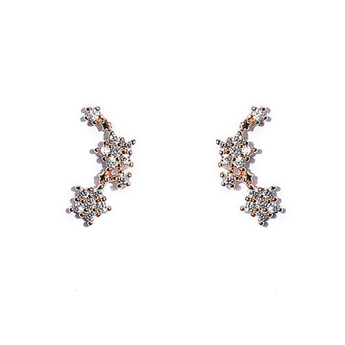 Artilady Women Crystal Stud Earrings