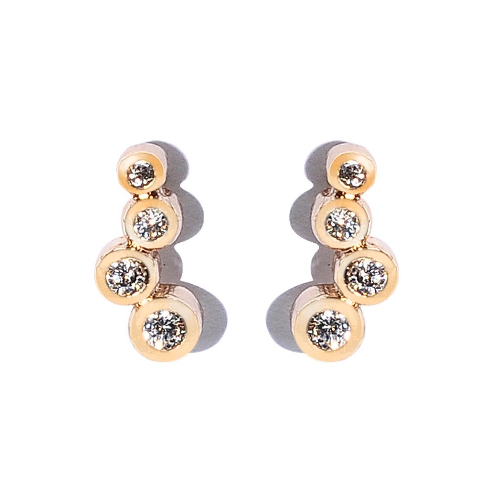 Artilady Women Crystal Stud Earrings