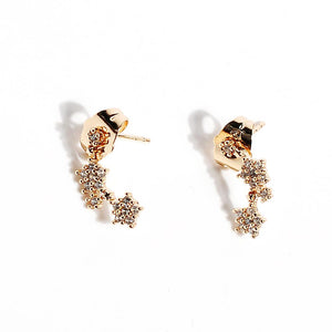 Artilady Women Crystal Stud Earrings