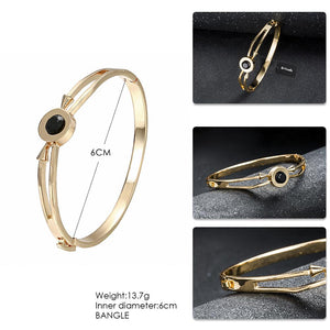 Artilady Women Gold Bangle Bracelet