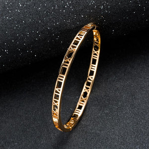 Artilady Women Gold Bangle Bracelet