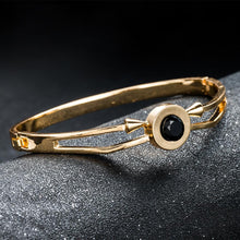Artilady Women Gold Bangle Bracelet
