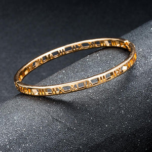 Artilady Women Gold Bangle Bracelet