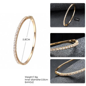 Artilady Women Gold Bangle Bracelet