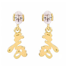 Artilady Women Gold Custom Earrings