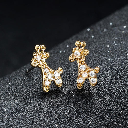 Artilady Women Deer Stud Earrings