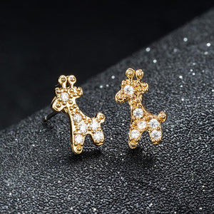 Artilady Women Deer Stud Earrings