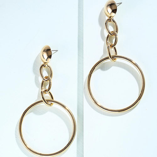 Artilady Women Gold Hoop Earrings
