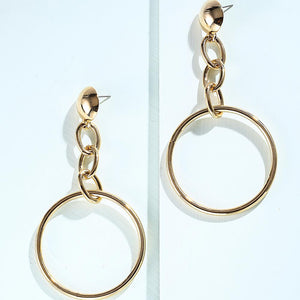 Artilady Women Gold Hoop Earrings