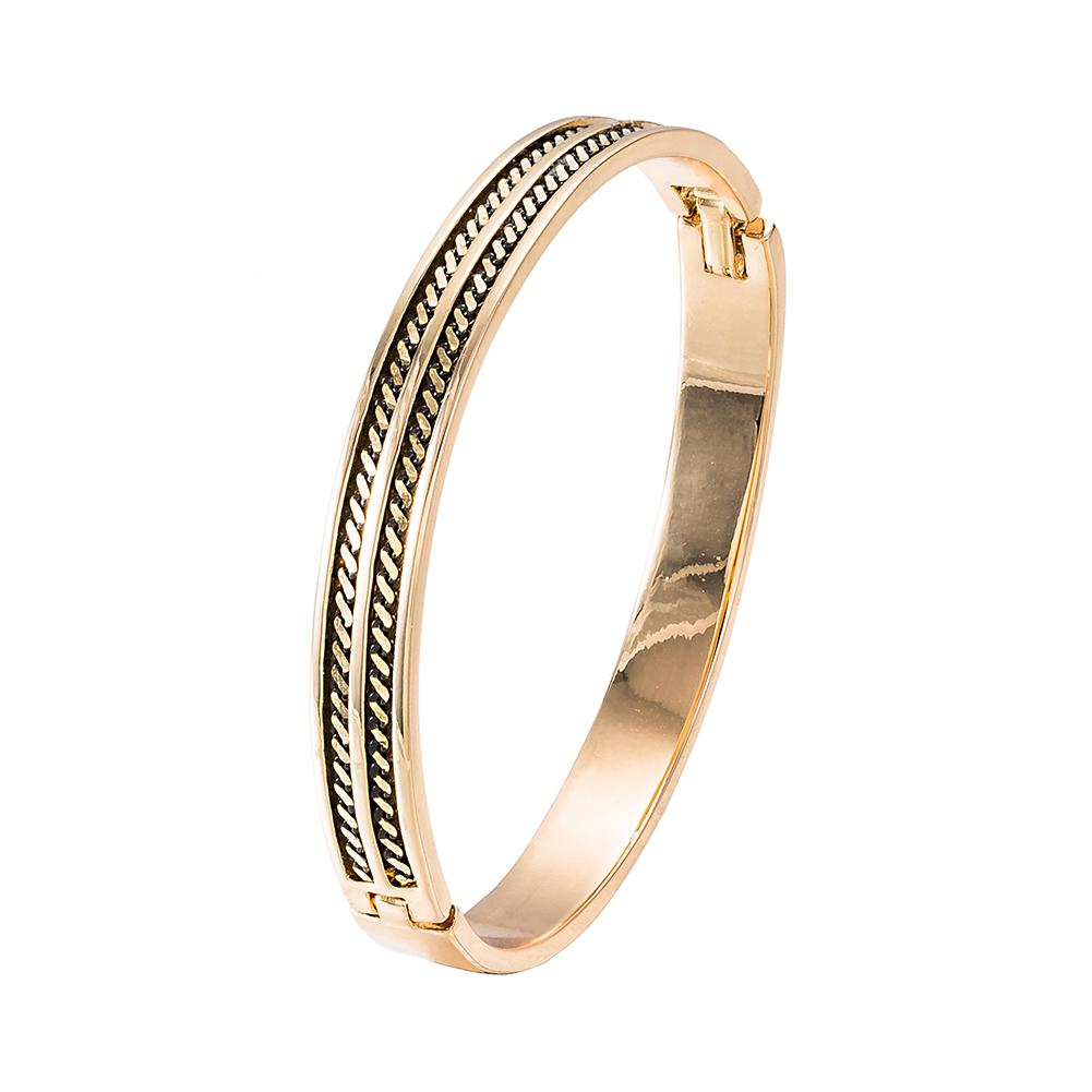 Artilady Women Gold Silver Bangle Bracelet