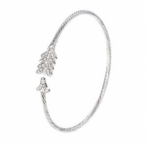 Artilady Women Gold Silver Bangle Bracelet