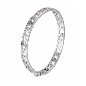 Artilady Women Gold Silver Bangle Bracelet