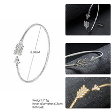Artilady Women Gold Silver Bangle Bracelet