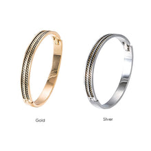 Artilady Women Gold Silver Bangle Bracelet
