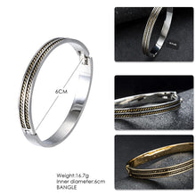 Artilady Women Gold Silver Bangle Bracelet