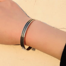 Artilady Women Gold Silver Bangle Bracelet