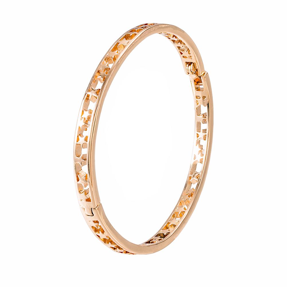Artilady Women Gold Silver Bangle Bracelet