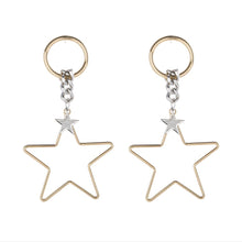 Artilady Women Gold Star Earrings