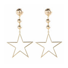 Artilady Women Gold Star Earrings