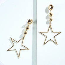 Artilady Women Gold Star Earrings