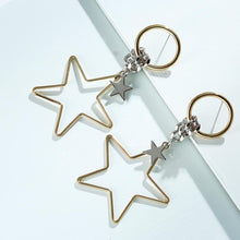 Artilady Women Gold Star Earrings