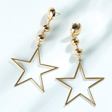 Artilady Women Gold Star Earrings