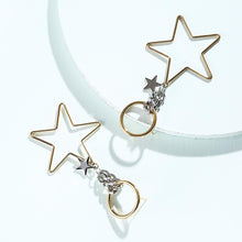 Artilady Women Gold Star Earrings